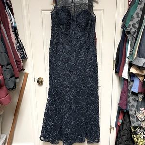 Textured evening gown by Ignite Evenings